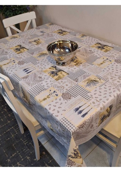 Kaydırmaz Tabanlı Pvc Muşamba - Desenli Silinebilir 120 x 150 Hazır Masa Örtüsü modelleri