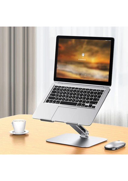 Ally Mc LS677 Premium Ayarlanabilir ve Katlanabilir Alüminyum Laptop-Bilgisayar Sta - MCT1304-7895