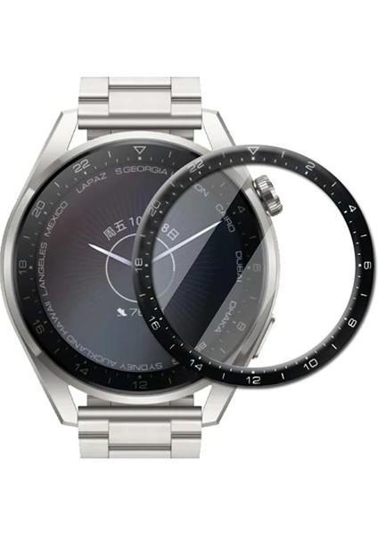 Huawei Watch 3 Pro 3D Full Kaplama Ekran Koruyucu PET+PMMA-(5775) - MCT5389-5560