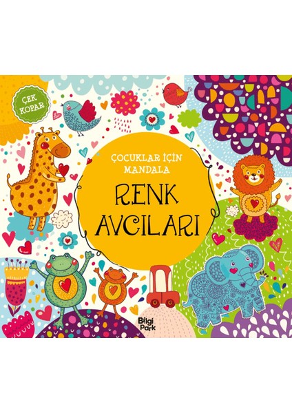 Çocuklar İçin Mandala - Renk Avcıları