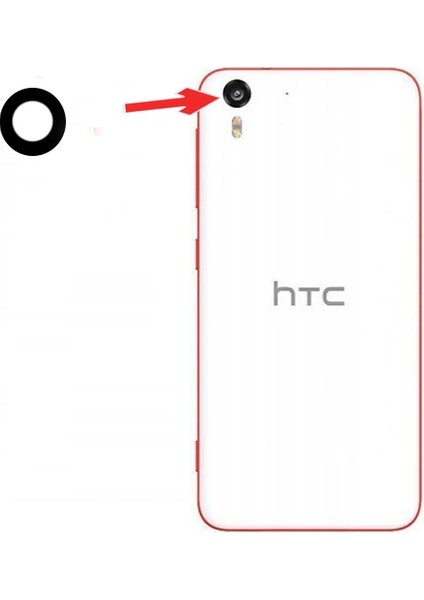 Htc Desire Eye M910X Arka Kamera LENS-(5775) - MCT4586-2544