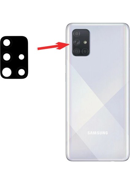 Sm Galaxy A51 A515/A71 A715 Arka Kamera LENS-(5775) - MCT1264-4356