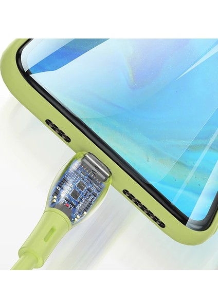 Kuulaa Liquid Silicone Mikro USB 2.4A Hızlı Şarj Kablosu 1METRE-(5775) - MCT3644-6350