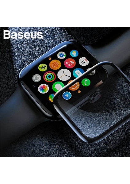 Baseus Apple Watch 42MM 3D Kavisli Tempered Kırılmaz Cam KORUYUCU-(5775) - MCT4981-9087