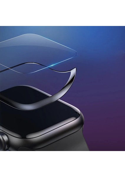 Baseus Apple Watch 42MM 3D Kavisli Tempered Kırılmaz Cam KORUYUCU-(5775) - MCT4981-9087