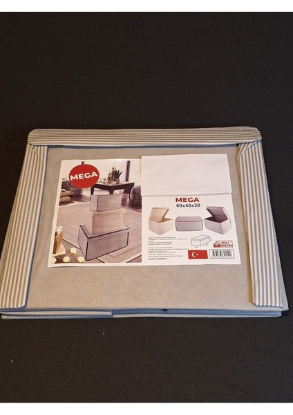 Çok Amaçlı Saklama Kutusu Mega 60 x 40 x 30 cm