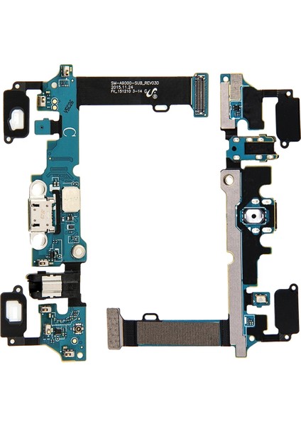 Sm Galaxy A9 A910F (2016) Için Şarj Soket Tuş Bord FILMI-(5775) - MCT1266-4458