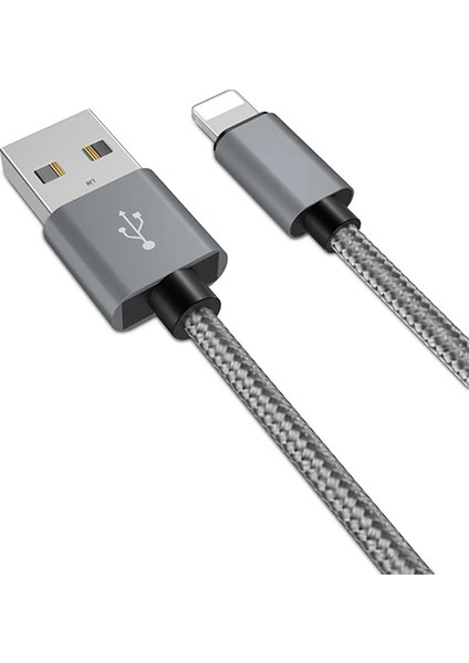 Ally Iphone Ios 3.0A Hızlı Şarj Halat USB Kablo 20CM-(5775) - MCT6226-7494