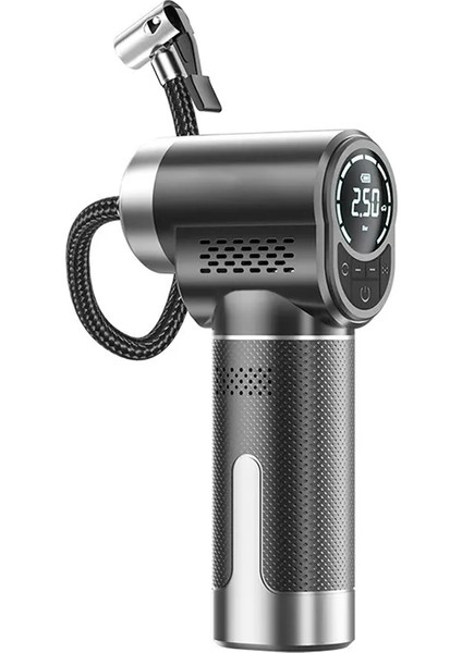 Ally ST-5518 Dijital Göstergeli Şarjlı Taşınabilir Hava Kompresörü Lastik Pom - MCT4257-3536