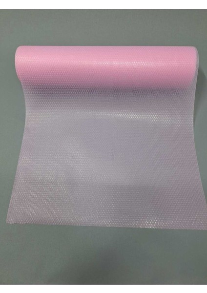 Pembe Raf ve Dolop Içi Örtüsü - Kaymaz Raf Örtüsü 45CM x 500 cm