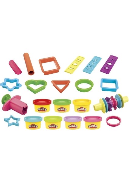 Bfs F7384 Play-Doh Creations Hayal Gücü Şekilleri Seti +3 Yaş modelleri