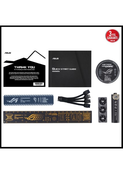ROG-ASTRAL-RTX5090-O32G-GAMING, 32GB, 512BIT, Gddr7, 2xhdmı, 3xdp Gamıng Ekran Kartı