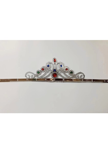 Bfs GÜMÜŞRENKPLASTIKPRENSESTACIKRALIÇETACI60CM