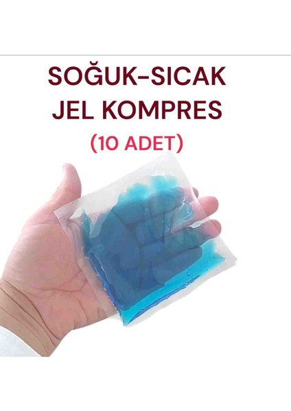 Kompres Jel - 10 Adet - Sıcak ve Soğuk Kullanım