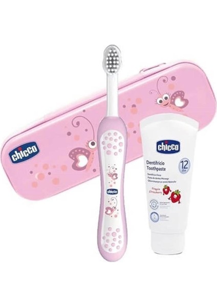 Diş Fırça Seti 6-36 Ay Pembe