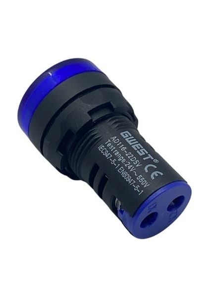 24V-550V Dijital Voltmetre (Ledli) (22/29.5 Mm) Mavi fiyatları