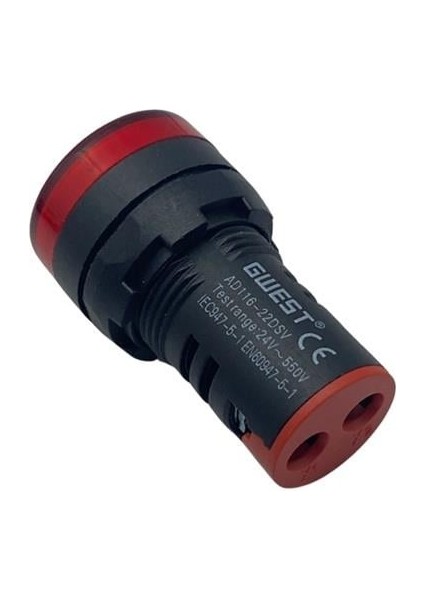 24V-550V Dijital Voltmetre (Ledli) (22/29.5 Mm) Kırmızı fiyatları
