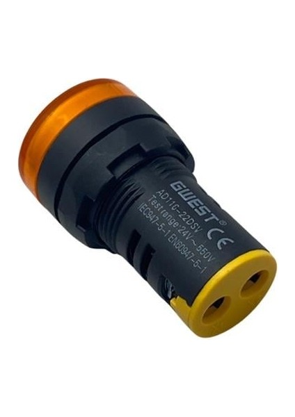 24V-550V Dijital Voltmetre (Ledli) (22/29.5 Mm) Sarı fiyatları