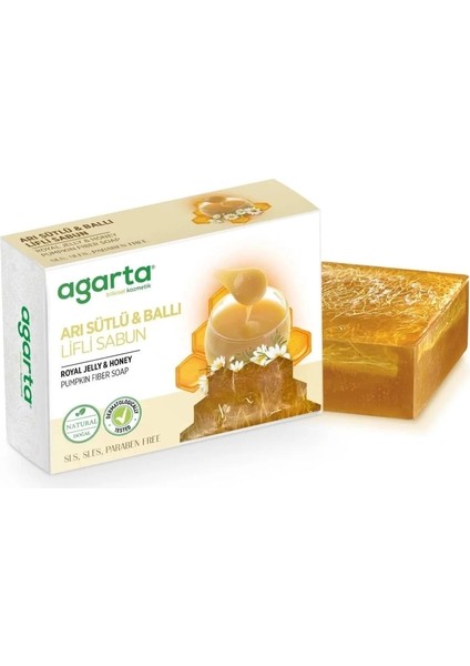 arı Sütlü ve Ballı Lifli Sabun 150 gr