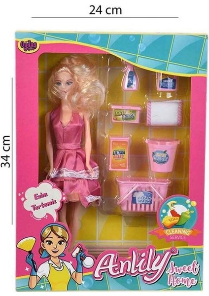 Bfs Oydaş Kutuda Anlily Temizlik Setli Bebek 2442 fiyatları