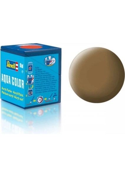 Aqua Color Dark Earth - Mat Boya - 18 ml