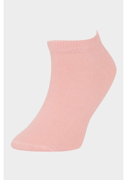 Kız Çocuk 5'li Pamuklu Patik Çorap F8564A8NS fırsatları