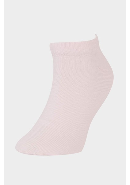 Kız Çocuk 5'li Pamuklu Patik Çorap F8564A8NS