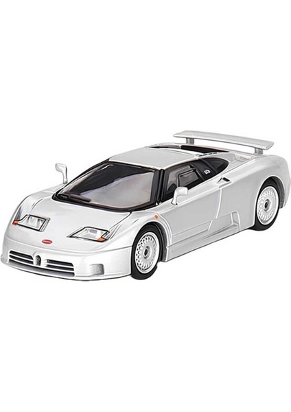 Bfs Mini Gt 1:64 Bugatti EB110 Gt Grigio Chiaro
