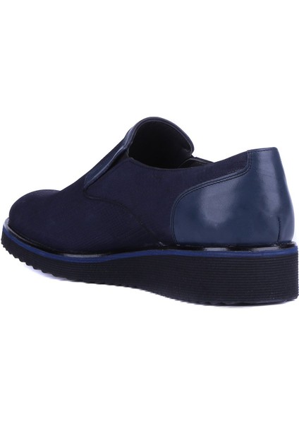 - Lacivert Nubuk Hakiki Deri Erkek Günlük Ayakkabı 7105 - 6946 fırsatları