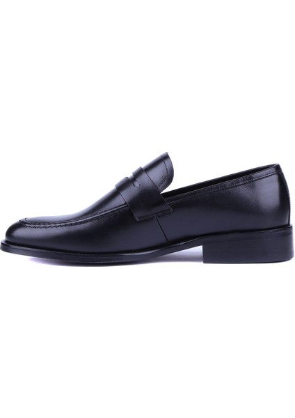 - Siyah Hakiki Deri Erkek Günlük Ayakkabı 2005 - 6932 modelleri