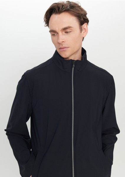 Standart Fit Normal Kesim Dik Yaka Yan Cepli Trençkot indirimleri