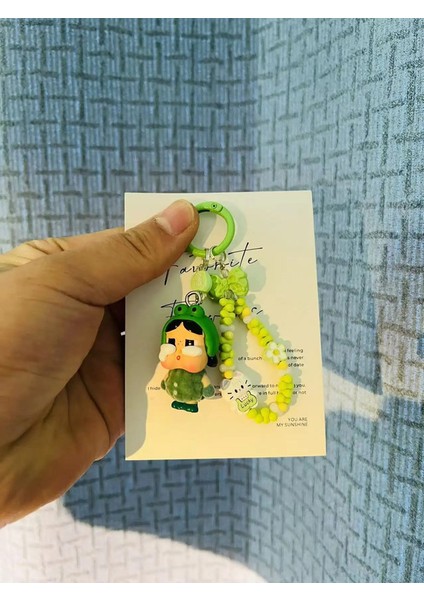 Yeni Crybaby Kawaii Keychain Karikatür Kerimler Terms Sırt Çantası Dekorasyon Araba Anahtar AksesuarDoğum Günü Hediyeleri Renk: E (Yurt Dışından)