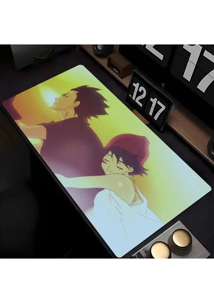 Devilman Crybaby Anime Mouse Pad Oyunu Mause Pads Cs Lol Xxl Home Hd Bilgisayar Masası PaspasaHalı Oyuncu Ofis Dizüstü Kızı KızFri Renk: Siyah-3/boyut: 600X300X2MM (Yurt Dışından)
