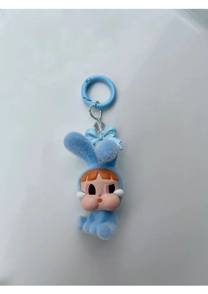 Kawaii Crybaby × Uçan Polis Anahtarlık Zinciri Sırt Çantası Kolye Araba Ana AksesuarDekoratif Süsler ÇocukIçin Hediyeler Renk: C (Yurt Dışından)