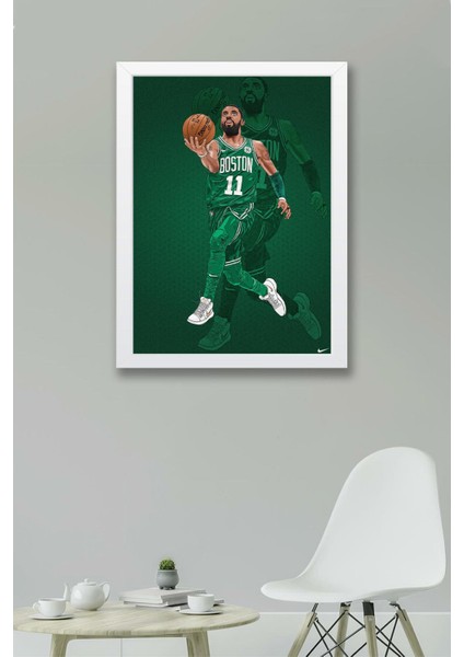 Kyrie Irving Çerçeveli Tablo - Basketbol Nba Posteri Tablo fiyatları