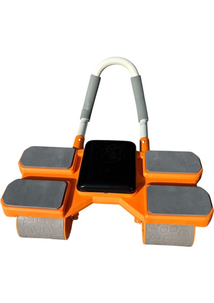 Sayaçlı Ab Carver Pro Roller 4 Otomatik Geri Tepme Karın Egzersiz Tekeri + Diz Matı fiyatları