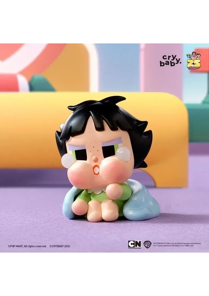 Orijinal Crybaby Serisi Kutu Moda Şirin Bebek Toplanan Masaüstü Süsler Pvc Model Doğum Günü Oyuncakb (Yurt Dışından)