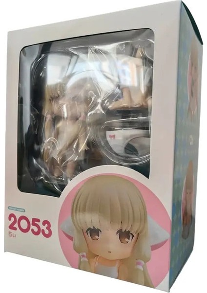 10CM Chobits Anime Figür #2053 Chii Aksiyon Figürü Kawaiichi Figürin Oda Süsleri Yetişkin Koleksiyon Model Oyuncak Color 2053 Kutu (Yurt Dışından)