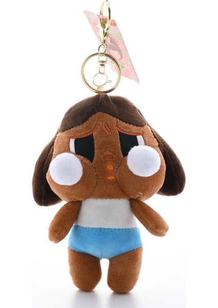 Crybaby Crying Peluş Peluş Anahtarlık Backpack Pantolon Bebek Karikatür Sevimli Key Zincir Asma Takı Peluş Oyuncaklar Si 13CM (Yurt Dışından)