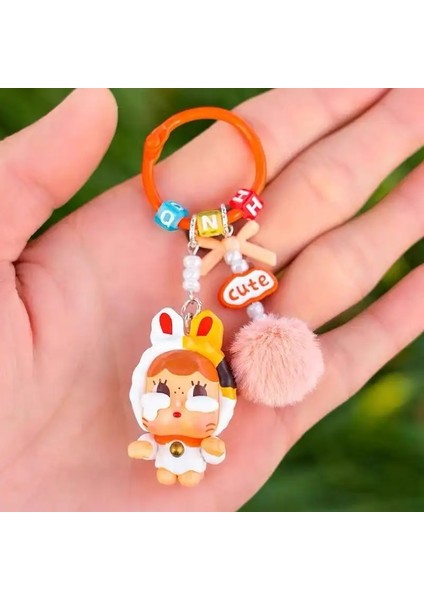 Kawaii Crybaby Keychain Kolye Sırt Çantası Dekor Karikatür Karikatür Sevimli CY04 (Yurt Dışından)