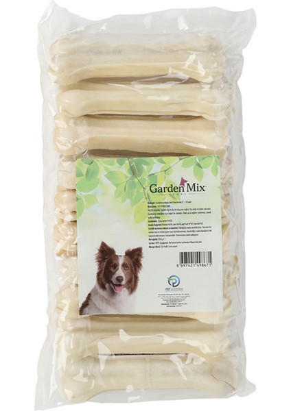 Sütlü Deri KEMIK12 cm50-60 gr. 10LU Paket