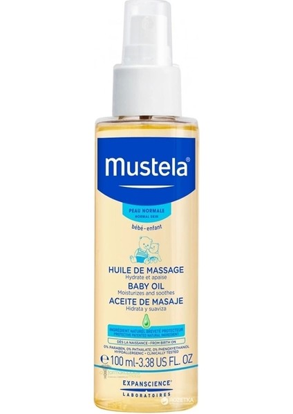 Bfs Mustela Massage Oil Bebek Masaj Yağı 100 ml