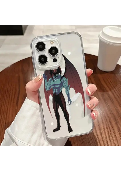 D-Devilmans C-Crybabys Iphone Manyetik Telefon Kılıfı 16 14 13 11 12 15 Pro Max Xr Xs Plus Se Yumuşak Clear Tpu Kapak Z3/malzeme İPHONE11 (Yurt Dışından)