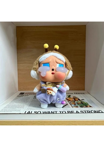 (Sadece Bez) 13 cm Gözyaşları Fabrikası Ağlayan Ağlayan Bebek Vinil Sevimli Kıyler Biberon Tulum Crybaby Kumaş E/beden Sadece Kıyler (Yurt Dışından)