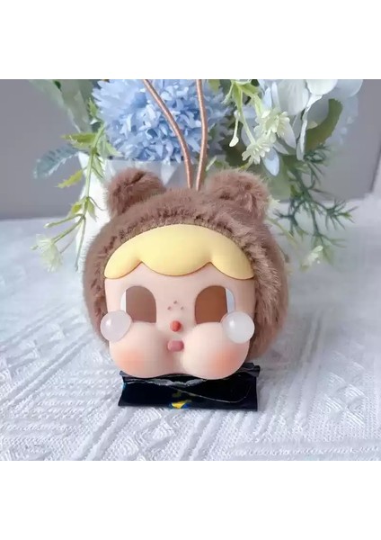 Sevimli Crybaby Vinil Bebek Oturma Pozisyon Sınırlı Stil Crybaby Anahtarlık Kolye Çanta Kolye Aksesuarları 03 (Yurt Dışından)