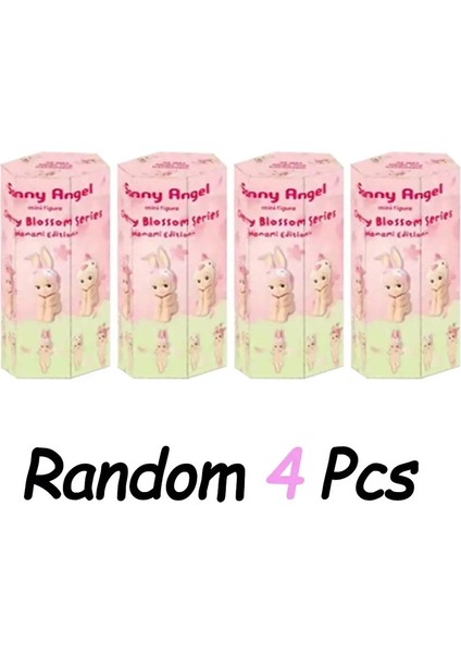 Yeni Sıcak Satış Sonny Angel Kutu Kiraz Bserisi Anime Figürleri Süsler Bebek Hayranları Çocuklar Random Random 4 Adet (Yurt Dışından)