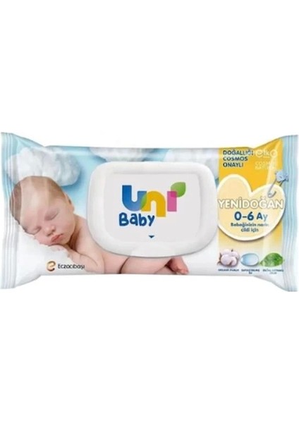 Bfs Uni Baby Yenidoğan Islak Havlu Mendil Tekli Paket 40'lı