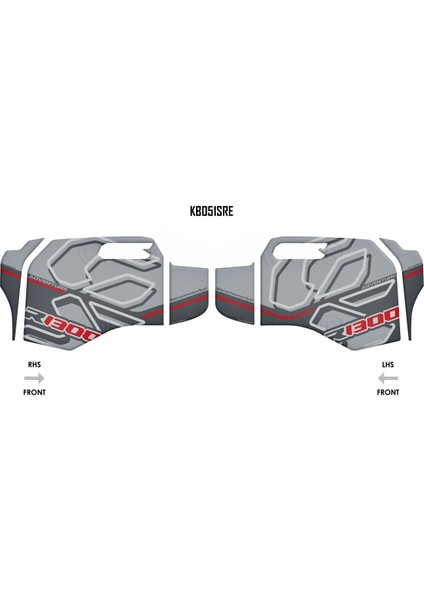 Tank - Knee Pad Bmw R1300GS Adventure Trophy 2024-2025