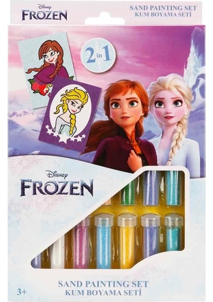 Bfs 2in1 Disney Frozen Kum Boyama Seti Ds 31