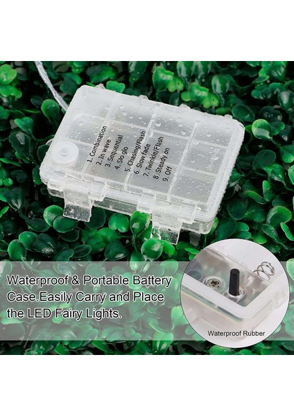 Peri Dize Işıklar 10 M 100 LED Dize Işıklar Uzaktan Kumanda Zamanlayıcı Pırıltı Dize Işıklar 8 Mod Ateşböceği Işıkları Dekor (Yurt Dışından) modelleri